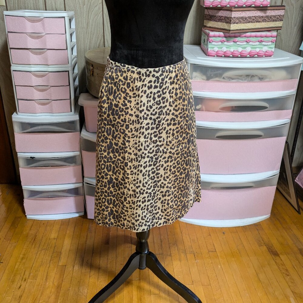 Torrid Leopard Print Pencil Skirt